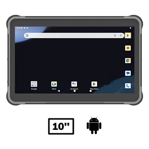 Industrijska tablica Android z visoko vidljivostjo 1000 nit RTA 410-HB Ruggtek