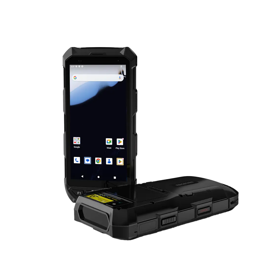 Dispositivo portátil RFID industrial para identificação de serviços públicos e rastreabilidade de resíduos